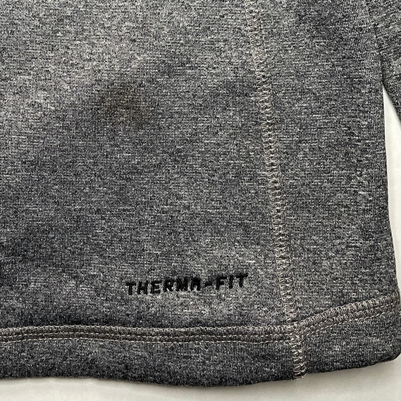 NIKE Womens Medium Hoodie Sweatshirt Surf Cup Soccer Gray Long Sleeve Therma Fit - Picture 6 of 9